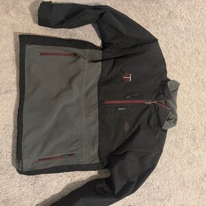 Drake Black and Gray Performance Jacket